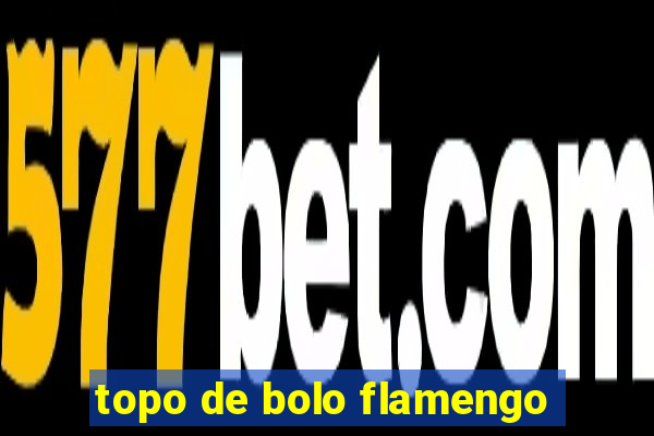 topo de bolo flamengo